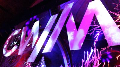 CWM — illuminated lettering installation