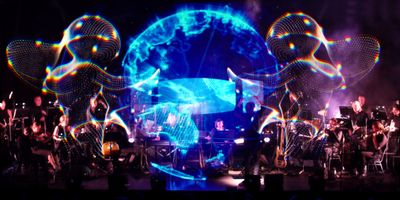 Supernova Spectacular — live orchestra in a holographic world, featuring the London Cinema Sinfonia